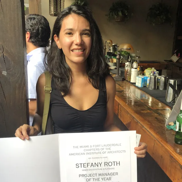 Stefany Roth takes Project Manager of the Year Award