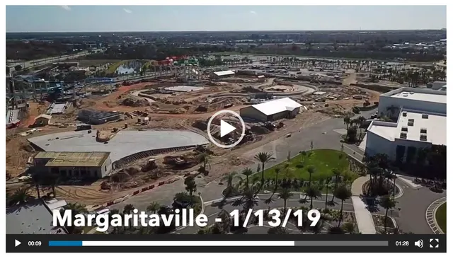 Check out the latest drone video at the Margaritaville Hotel in Orlando